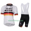 Fietskleding Dames (Fietsshirt + Korte Koersbroek) 2017 Bora-Hansgrohe Duits kampioenschap Dames